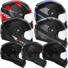 Roof Integralhelm RO200 CARBON nur 1090 Gramm Racinghelm mit gratis Visier und Pinlock
