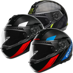 Schuberth Klapphelm C4 PRO CARBON Premiumhelm mit Sonnenblende und Max Vision Pinlock 120