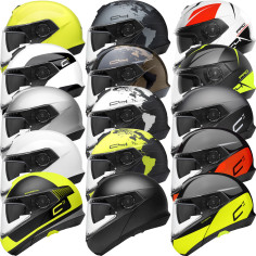 Schuberth Klapphelm C4 PRO mit Sonnenblende und Max Vision Pinlock 120