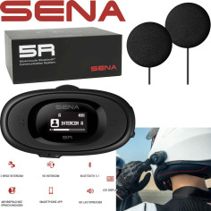 Sena 5R Motorrad-Headset Bluetooth 5.1 HD-Lautsprecher 2-Wege