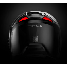Sena Phantom Integralhelm mit 60S Headset Mesh 3.0 Intercom LED-Beleuchtung KI Bremslichter ECE 22.06