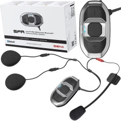 Sena Headset SFR Einzelset Bluetooth 4.1 Sharing Vier-Wege-Intercom 1,2 km