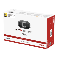 Sena Headset SF2 HD Motorrad Kommunikation Bluetooth 5.1 2-Wege Intercom mit HD-Lautsprecher