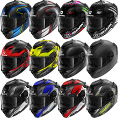 Shark Sport-Integralhelm SPARTAN GT CARBON mit Sonnenblende und Max Vision Pinlock