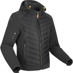 Segura Natcho 2 Motorradjacke CE Softshell Kapuze mit Protektoren