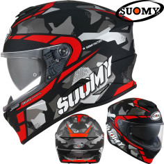 Suomy Integralhelm STELLAR mit Sonnenblende und Max Vision Pinlock