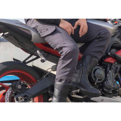 LS2 STRAIGHT MAN Motorradjeans CE A mit Aramid-Verstärkungen und Protektoren