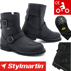 Stylmartin Legend Mid WP Motorradstiefel CE halbhoch wasserdicht Leder