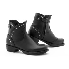 Stylmartin Motorradstiefel PEARL ROCK WP Damen Leder wasserdicht Nieten Knöchelprotektoren CE
