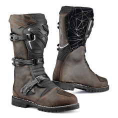 TCX Motorradstiefel DRIFTER WP Leder CE wasserdicht OrthoLite Fußbett