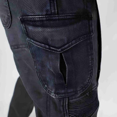 Trilobite Acid Scrambler Doublelayer CE AAA Motorradjeans Denim Tri-Stretcher Pro mit Protektoren