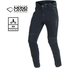 Trilobite CORSEE Monolayer Motorradjeans CE AA mit Tri-Stretcher Pro 2.0 Denim und Protektoren