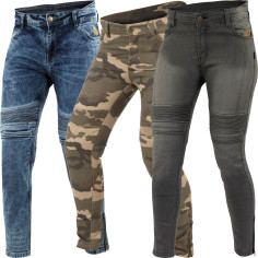Trilobite Motorradjeans MICAS URBAN Damen Slim-Fit CE AA mit Aramid und SAS-TEC Knieprotektoren