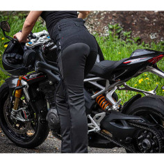 Trilobite Omnia Lady Motorrad-Jeggins CE AA Monolayer mit Tri-Stretcher Pro 2.0 Dyneema und Protektoren