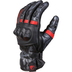 Modeka VALYANT Motorradhandschuhe CE kurze Stulpe mit Touch-Tip AirFlow Leder SuperFabric