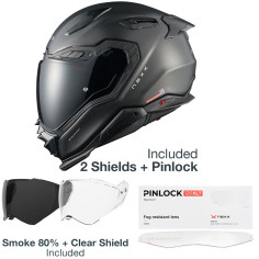 Nexx X.WST3 Carbon Integralhelm ECE 22.06 mit Pinlock und zwei Visieren