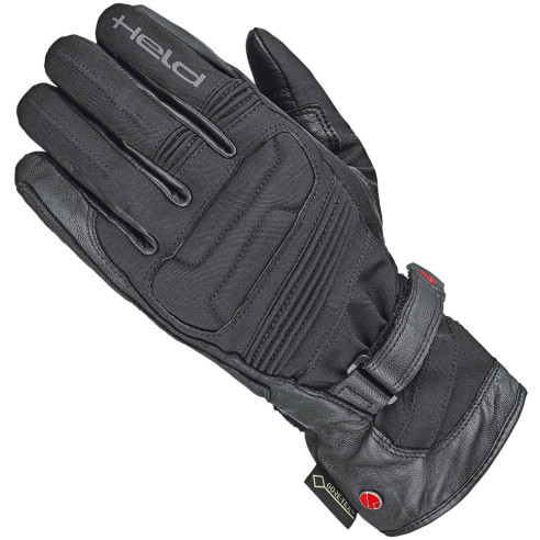Held Gore-Tex Motorradhandschuhe SATU II 2 + Gore Grip wasserdicht Leder reflektierend mit CE