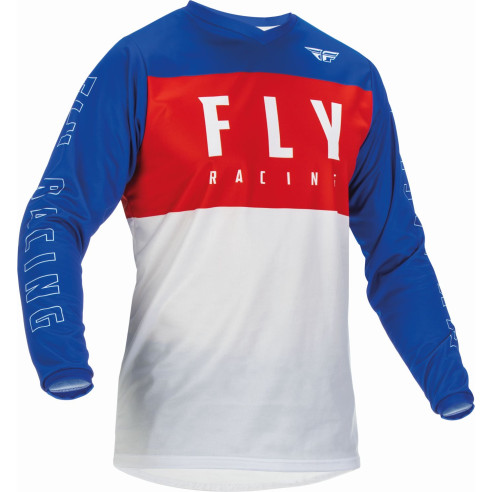 Fly Racing Motorrad-Jersey F-16 mit Stretch-Kragen