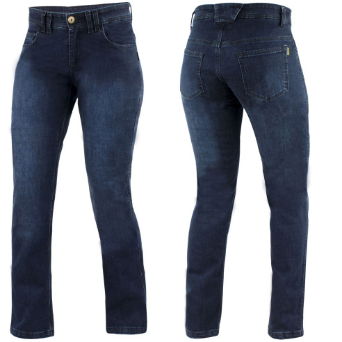 Trilobite Motorradjeans CULLEBRO für Damen mit Gel-Dämpfungspad Aramid und Knieprotektoren