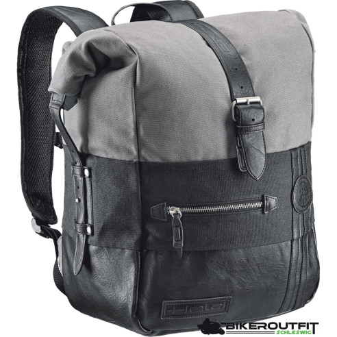 Held Canvas Rucksack Schwarz-Grau Gr. 20 Liter