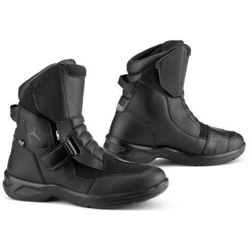 Falco Motorradstiefel LAND 2 wasserdicht Klettverschluss CE mit D3O Protektoren