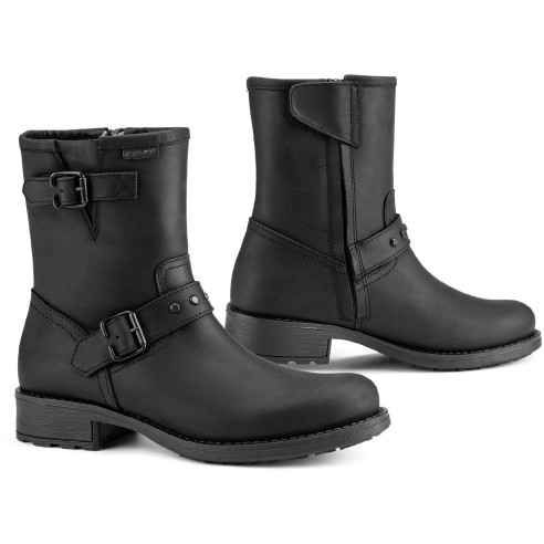Falco Damen Motorradstiefel DANY 2 Leder wasserdicht mit D3O Protektoren und CE-Zertifizierung