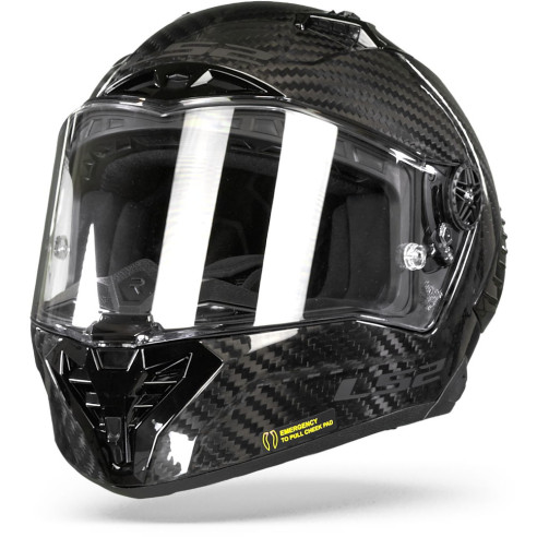 LS2 Racing Integralhelm FF805 THUNDER CARBON inklusive Max Vision Pinlock und 2 Visieren