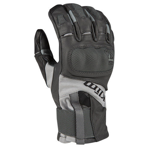 Klim Gore-Tex Motorradhandschuhe ADVENTURE SHORT GTX Leder mit Gore-Grip-Technologie