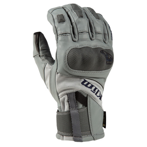 Klim Gore-Tex Motorradhandschuhe ADVENTURE SHORT GTX Leder mit Gore-Grip-Technologie