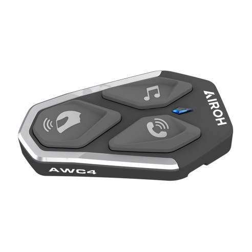 Airoh AWC4 Headset Motorrad Bluetooth 5.1 bis 15 Stunden Akku