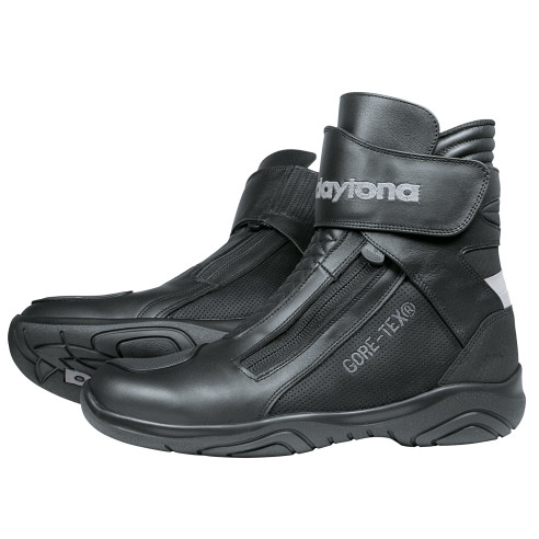 Daytona Gore-Tex Motorradstiefel ARROW SPORT GTX Kurzschaft-Stiefel Leder mit Knöchelschutz