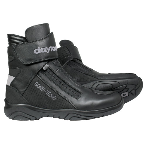 Daytona Gore-Tex Motorradstiefel ARROW SPORT GTX Kurzschaft-Stiefel Leder mit Knöchelschutz