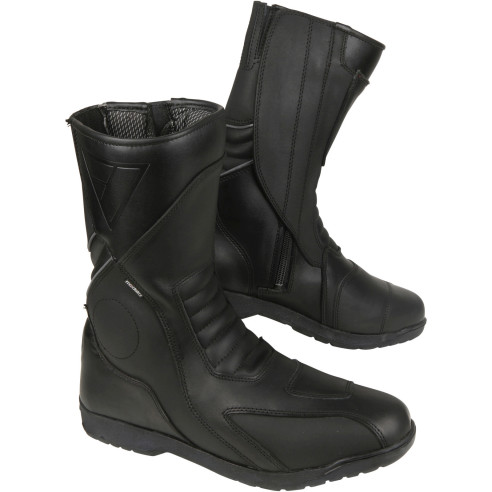 Modeka Motorradstiefel ASSEN EVO Leder Hipora wasserdicht reflektierend CE mit Verstärkungen