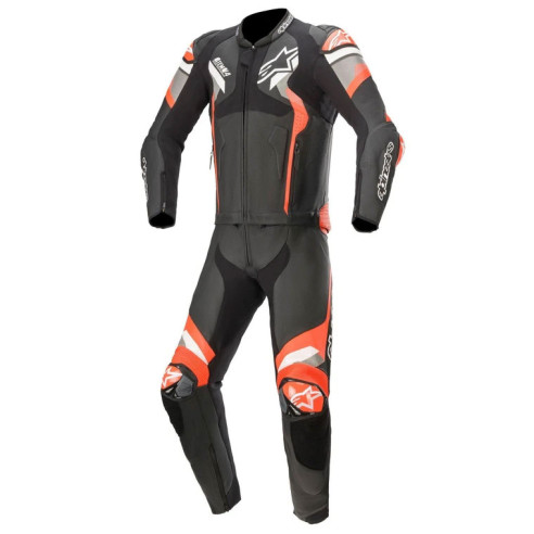 Alpinestars Motorradjacke ATEM V4 wasserdicht Premium-Leder CE mit Protektoren