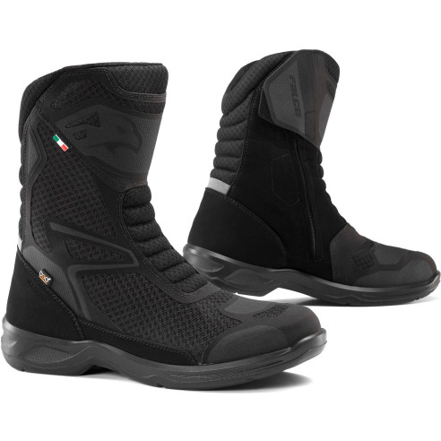 Falco Motorradstiefel ATLAS 2 AIR Leder perforiert CE mit guter Belüftung und D3O Protektoren