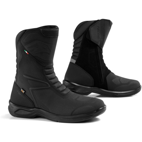 Falco Motorradstiefel ATLAS 2 Leder CE wasserdicht mit High-Tex Membrane und D3O Protektoren