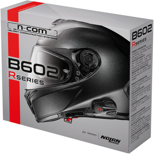 N-COM Headset B602 R für Nolan Helme N100-5 N80-8 N70-2 HD Bluetooth Intercom