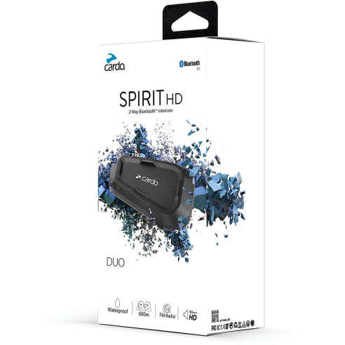 Cardo Spirit HD Headset FM Radio Bluetooth