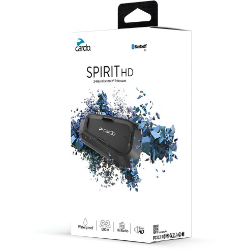 Cardo Spirit HD Headset FM Radio Bluetooth