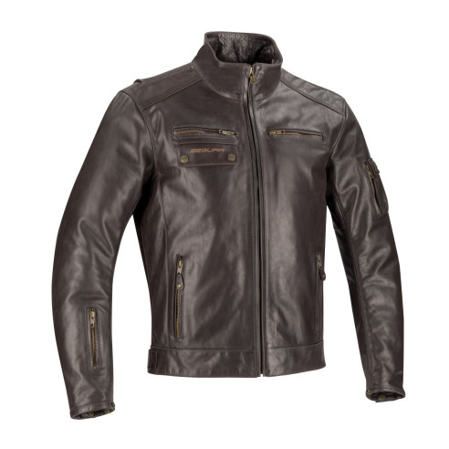 Segura Motorradjacke CESAR Leder wasserdicht mit Thermoregulierung