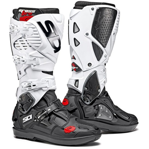 SIDI Motorradstiefel CROSSFIRE 3 SRS mit Sohlen-System Überdehnschutz Offroad Crossstiefel CE