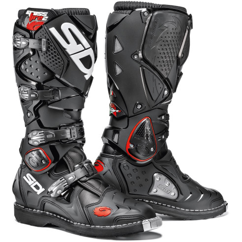 SIDI Motorradstiefel CROSSFIRE 2 Offroad Crossstiefel extrem verstellbar mit Dual-Flex-System und CE