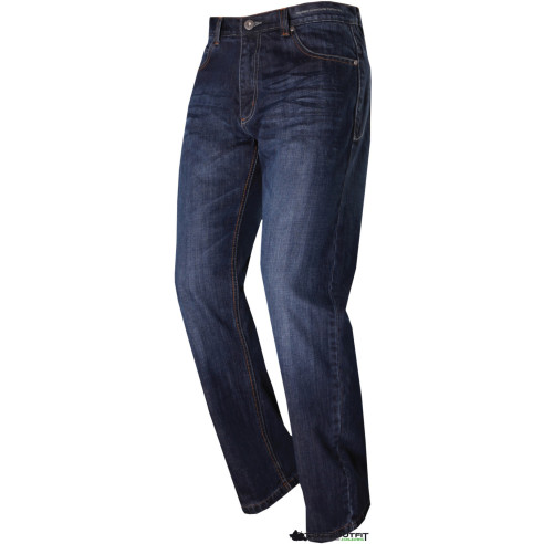 Modeka Motorradjeans DENVER 2 II PRO Relaxed-Fit mit Aramid-Innenhose und Knieprotektoren