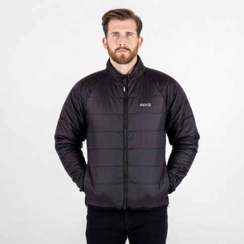 Knox DUAL PRO Motorradjacke Herren Softshell wasserdicht mit Innenjacke