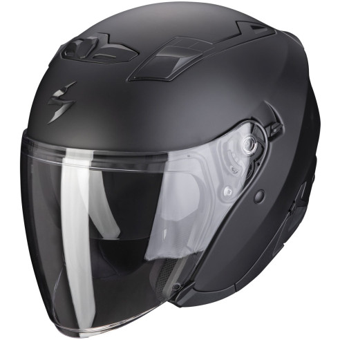 Scorpion Jethelm EXO-230 mit langem Visier Sonnenblende und ECE 22.06