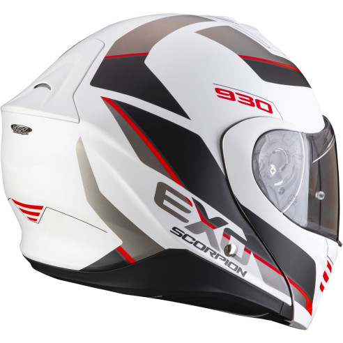Scorpion Modularhelm EXO-930 Klapphelm mit P/J Homologation Max Vision Pinlock und Sonnenblende