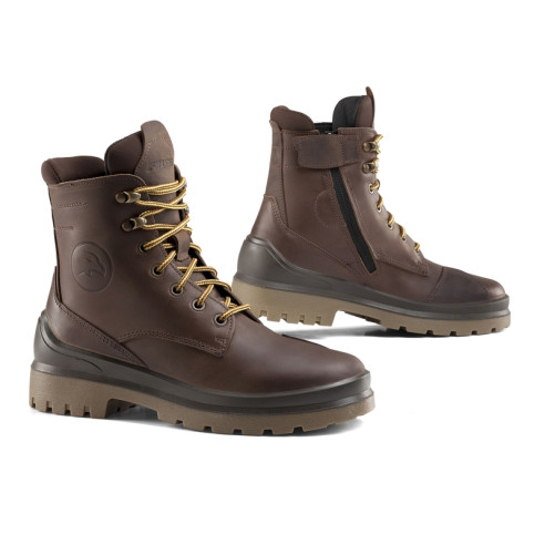 Falco Motorradstiefel VIKY Damen CE Leder wasserdicht mit D3O Protektoren