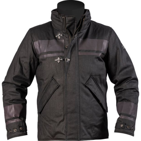 Helstons Motorradjacke FIRE Tissu Technique mit Vollprotektoren