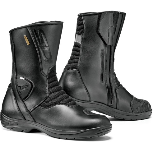 SIDI Motorradstiefel GAVIA GORE Tex wasserdicht Tourenstiefel mit Klett- und Reißverschluss CE