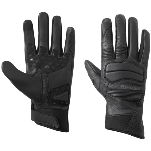 Germot Motorradhandschuhe SECA Sommer Leder Stretch ergonomisch Protektoren